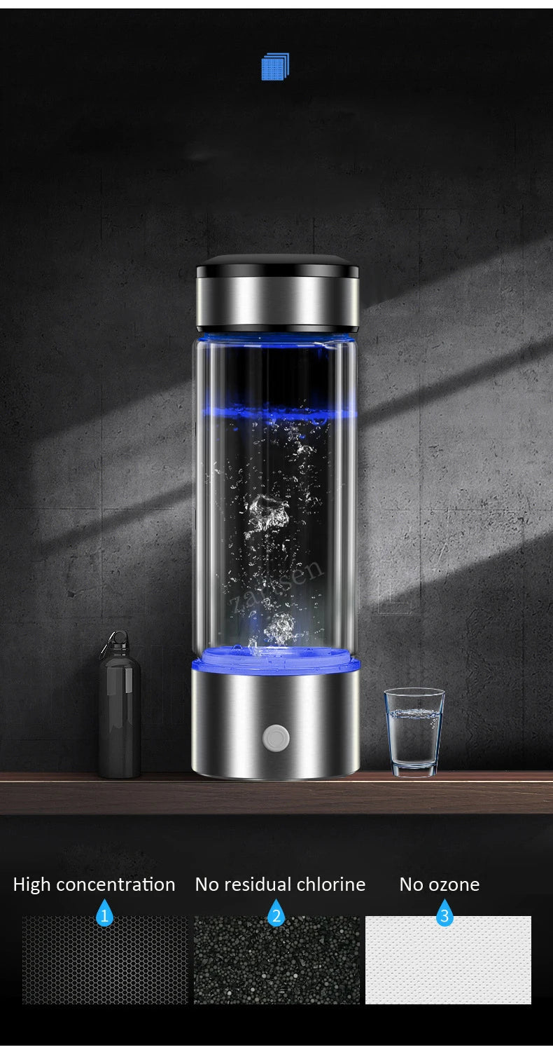 Hydrogen Rich Water Bottle