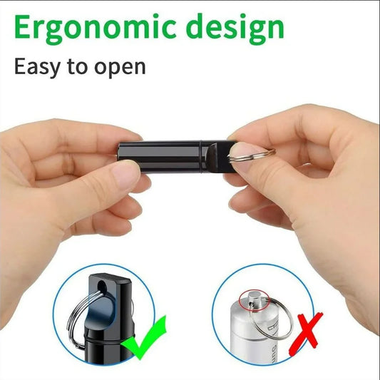 Waterproof Aluminum Vitamin/Pill Case