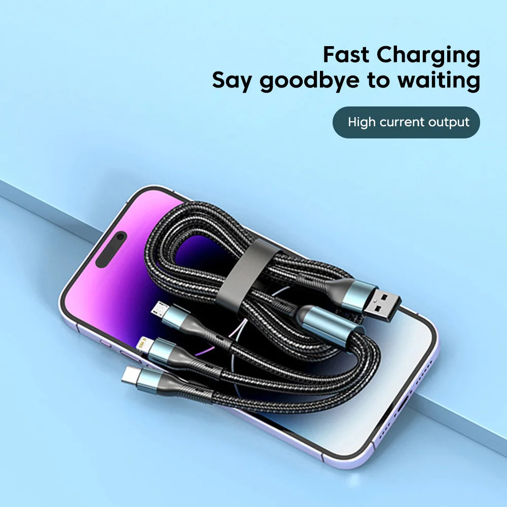 3 in 1 Fast Charging Cable